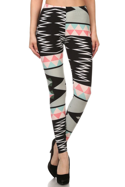Always Women's Funky Patterned Printed Full Length Leggings