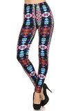Always Women's Abstract Printed Seamless Colorful Leggings
