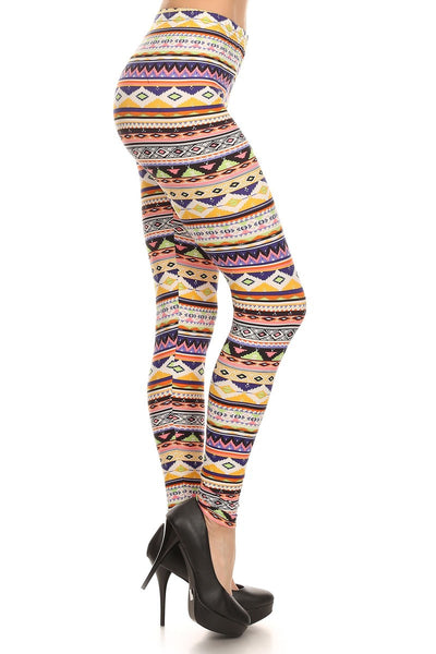 Always Women's Sexy Colorful Basic High Waist Leggings